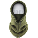 Winter Cycling Balaclava: Windproof, Plush-Padded Ski Hood Cap for Outdoor Warmth