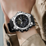 Top Luxury Men's Waterproof Sport Watch – Digital Chronograph Quartz Wristwatch with Date Display