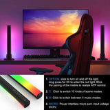 Smart Music RGB Light Bar - Ambient Lighting with Built-In MIC, Ideal for Gaming, TV, Bedroom, Living Room, and Parties