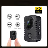 Mini HD Video Surveillance Camera - 1080P Body Camera, Motion-Activated Small Nanny Cam, Surveillance Recorder