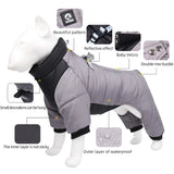 Winter Waterproof Reflective Pet Jacket: Keep your small to medium-sized dog warm