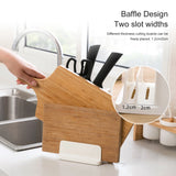 Multi-Functional Kitchen Organizer: Holds Knives and Cutting Boards