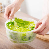 Wash Basin with Fruit Drain Basket: Perfect for Salad and Drying Produce in the Kitchen