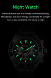 MEGIR Men's Chronograph Watch: Quartz Military, Waterproof, Calendar, Business Casual Wristwatch