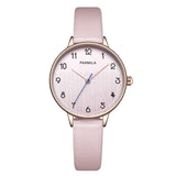 Women's Wristwatch Fashion Student Watch - High-Quality Quartz Watch with PU Strap, Ideal Gift for Ladies