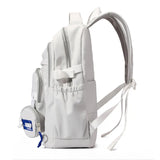 Middle School Girls' Simple Backpack: Lightweight with Large Capacity, Ideal for High School and Carrying Books