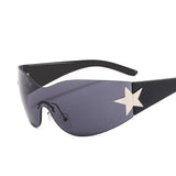 High-End Rebel Athletic Sunglasses for Women - Single-Lens Sun Shades with UV400 Protection, Trendsetting Fashion Eyewear