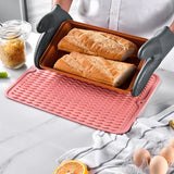 Food-Grade Kitchen Rubber Drain Mat: Multi-Purpose Sink Protection Pad, Anti-Fall Debris Filter with Non-Slip Insulation