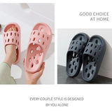 Summer Women's Platform Slippers: Non-Slip Bathroom Sandals for Indoor/Outdoor Use