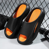 Fashionable Outdoor Slippers for Men and Women: Trendy Thick Platform Non-Slip Slides