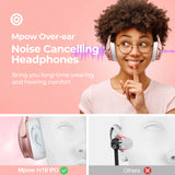 Mpow H19 IPO Bluetooth 5.0 Wireless Headphones with Active Noise Cancellation, CVC 8.0 Microphone, and 35 Hours Battery Life