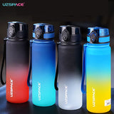 UZSPACE 500ml Reminder Timeline Water Bottle: Includes Bounce Lid, Leakproof Frosted Tritan Cup, Ideal for Outdoor Sports