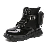 Stylish British Kid's Snow Boots: Warm, Waterproof, Non-slip, Girls' Footwear