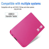 USB 3.1 High-Speed External SSD: Portable 1TB & 2TB Solid State Drives with USB 3.1/Type-C for Laptop, MacBook, and Phone