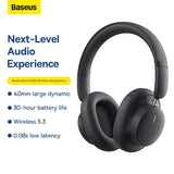 Baseus Bowie D03: Bluetooth 5.3 headphones with 40mm drivers, 30 hours of playtime as wireless/wired earphones