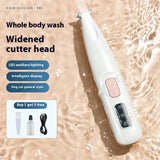 Pet Paw Grooming Kit: Electric Trimmer for Cat and Dog Hair with Light, Foot Hair Shaver and Clipper, Pet Accessories