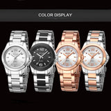 MEGIR Elegant Women's Bracelet Watch with Quartz Movement, Fashionable Brand, and Waterproof Design