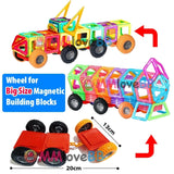 Big Size Magnetic Toys for Kids: Constructor Set for Boys, Building Blocks with Magnets