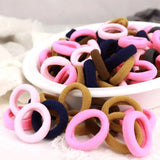 Colorful Nylon Hair Bands: 100/200PCS for Women/Girls, Perfect Hair Accessories