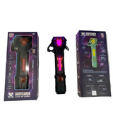 2-in-1 LED Light Saber – Expandable Sword with Realistic Sound Effects – Ideal for Smooth Swinging Action and Perfect for Kids