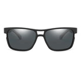 Polarized Sunglasses for Active Men and Women - Vintage Anti-UV Driver's Eyewear in Black, Ideal for Driving