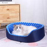 Dot Sponge Pet Beds and Mats – Cozy Cushions and Baskets for Cats and Dogs – Houses, Habitats, and Accessories for Puppies