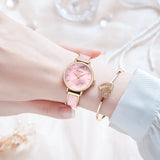 Light Luxury Series Women's Quartz Wristwatch with Slim Band - Elegant and Fashionable, Waterproof - Ideal Gifts for Women