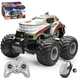 2.4GHz Dual RC Car with Lights, Music, Stunts - Great Kids' Gift