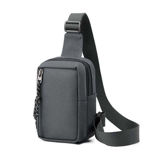 Compact Shoulder Bag for Men: Small Messenger Bag, Perfect for Anti-Theft Travel, Ideal Mini Crossbody Phone Bag