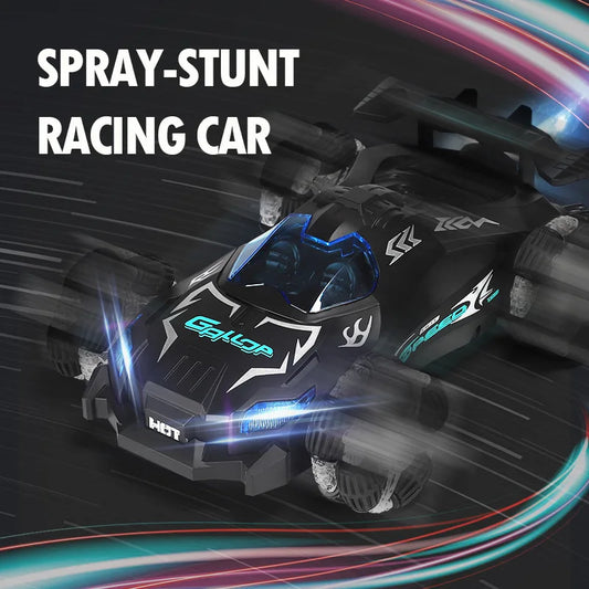 2.4G RC Drift Spray Racing Toy - High-speed, Music, Lights, for Kids' Enjoyment