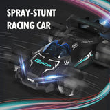 2.4G RC Drift Spray Racing Toy - High-speed, Music, Lights, for Kids' Enjoyment