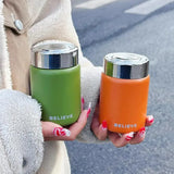 180ml Compact Stainless Steel 316 Thermal Flask, Fashionable Portable Pocket-Sized Coffee and Tea Tumbler