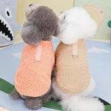 Warm Winter Sweater for Small Dogs: Soft Plush Dog Clothing, Cozy Puppy Coat Jacket, Ideal for Chihuahuas and Teddies, Dog Apparel Supplies