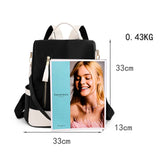 Stylish Anti-Theft Fashion Backpack for Women: Lightweight School Bags Perfect for Teenage Girls