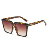 Gradient Tinted Lenses Square Sunglasses for Women
