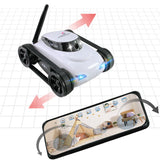 WiFi FPV RC Car with Mini HD Camera: Remote Control Robot Tank, iOS/Android App, Wireless Toy