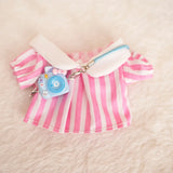 Labubu Idol Doll Spring Outing Outfit – 17cm Mini Plush Shirt & Camera Suit Accessories for Kindergarten Style