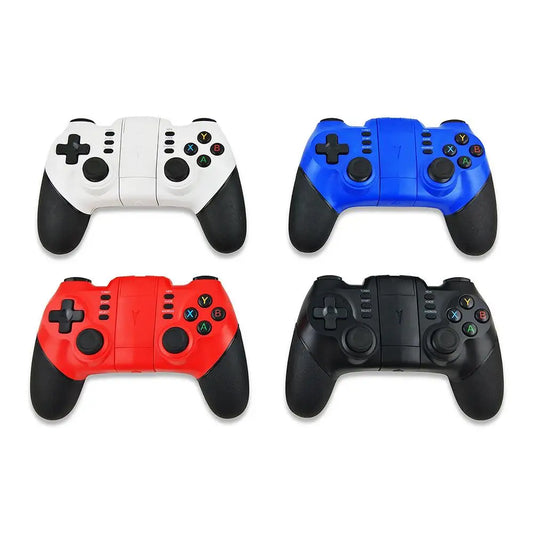 Bluetooth 2.4G Wireless Gamepad Joystick Game Controller for Android, iOS Mobile Phones, and Windows Laptops