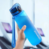 500/1000ML Sports Water Bottle: Portable Shaker Design for Outdoor Travel, Leakproof and Made of BPA-Free Tritan Plastic Drinkware