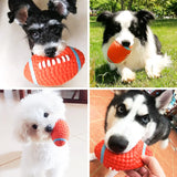 Natural Latex Dog Balls: Interactive Chew Toys for Small and Large Dogs like Chihuahuas and Golden Retrievers