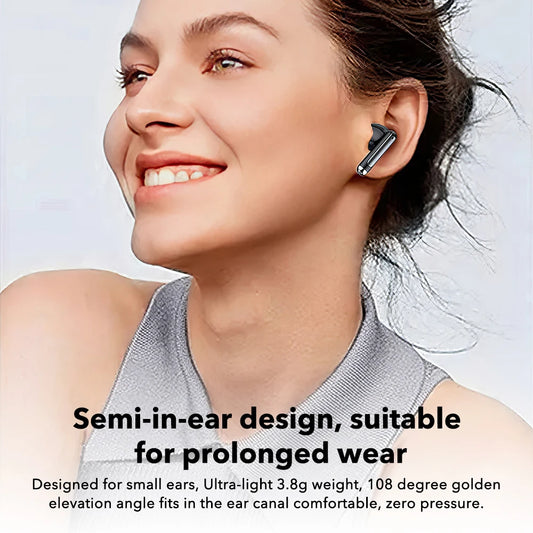 Mpow S47 TWS Earbuds Bluetooth 5.3, 35 Hours Playtime, Waterproof Wireless Earphones for iPhone, Huawei, Xiaomi, and All Smartphones