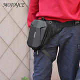 Motorcycle Expandable Drop Leg Side Bag: Waterproof Hip Pack with Mobile Phone Purse