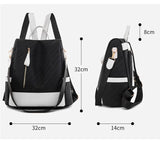 Trendy Anti-Theft Backpack for Women: Travel Shoulder Bag, Ideal Casual Backpack for iPad, Vintage Style Perfect for Girls