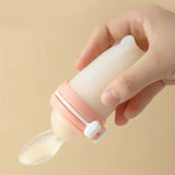 Silicone Baby Spoon Feeder for Spoon-Feeding Medicine and Baby Cutlery