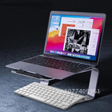 Aluminum Alloy Laptop Stand with Removable Holder, Designed for MacBook Pro and Notebook Heat Dissipation