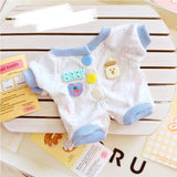 Hooded Jumpsuit Poncho Outfit for 17cm Labubu – Cute Mini Plush Doll Clothes & Accessories for Fans and Dress-Up Gifts