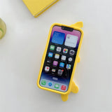 3D Banana Silicone Phone Case for iPhone 11-14 Pro Max