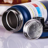 Portable Thermos Bottle: 304 Stainless Steel Water Bottle, Double Wall Vacuum Flask, Insulated Tumbler, Ideal for Travel