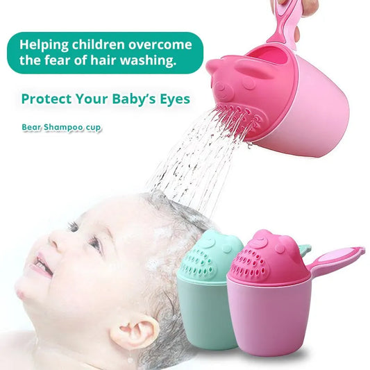 Shampoo Rinse Cup To Protect Baby's Eyes: Multifunctional Bathing Supplies Shower Tool for Kids