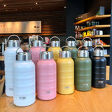 Tyeso 1000ml Thermos Water Bottle: Available in 1000ml, 750ml, and 360ml, Double Stainless Steel Vacuum Flask for Outdoor Fitness